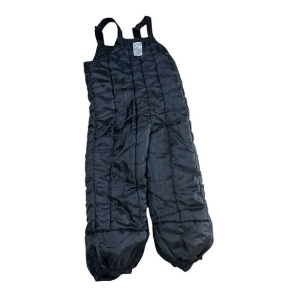 Carter's S/4 Snow Pants Black Bib Overalls Pant Overall Warm Winter Snow Zip Up - Picture 6 of 14